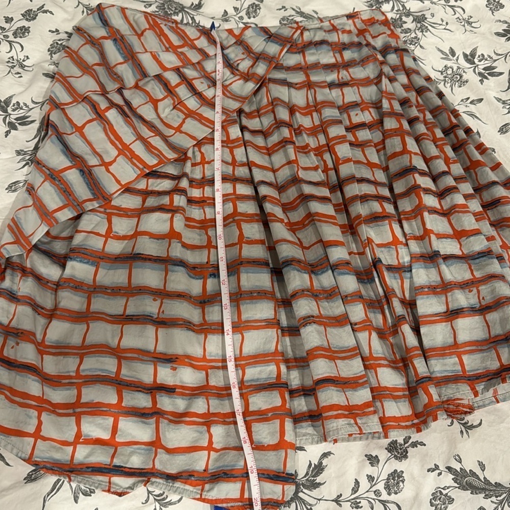 Maeve by Anthropologie pleated asymmetric skirt - Picture 5 of 8